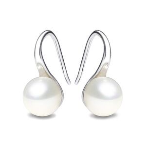 Timeless Freshwater Pearl Earrings | 14K Gold Over Sterling Silver | Luxe Gift